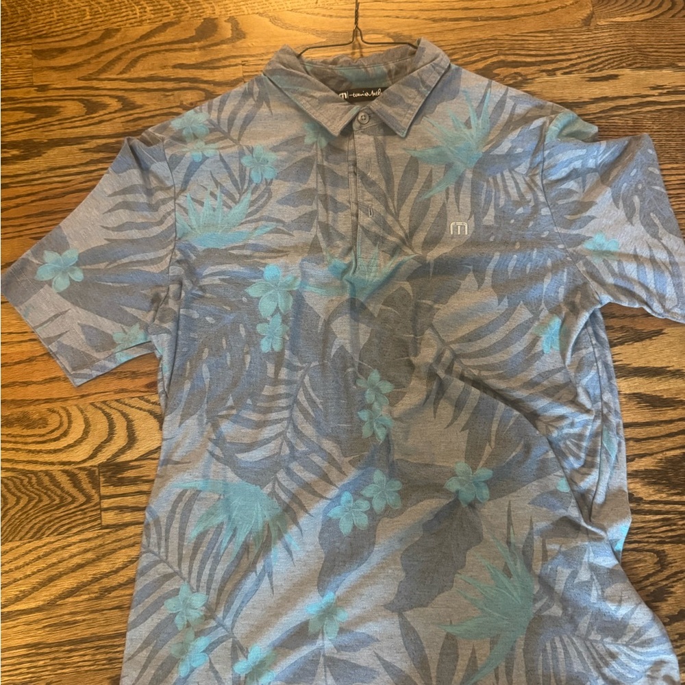Men's Travis Mathew Floral Polo Shirt